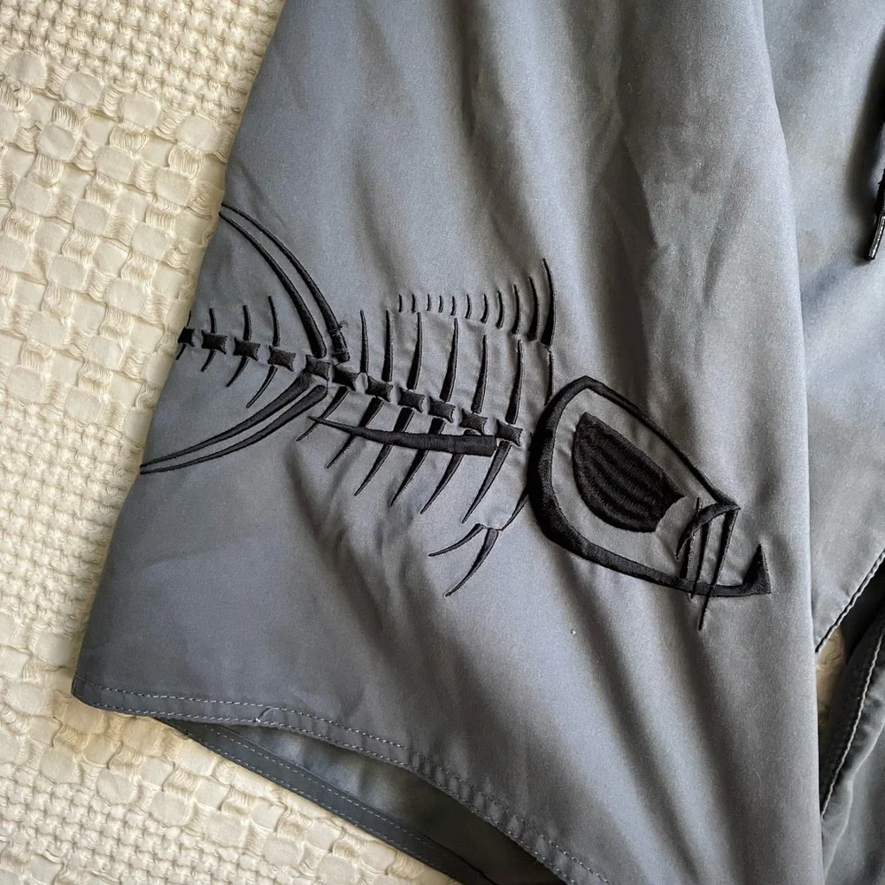 Mens Tormenter Board Shorts Gray Black 38